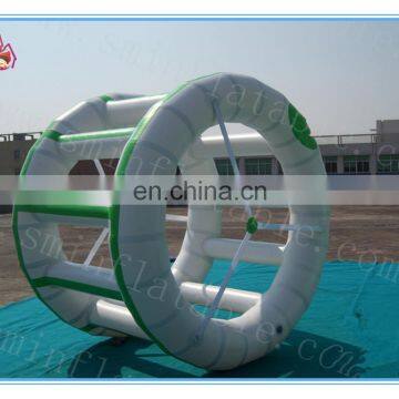 Funny water games inflatable roller coaster,inflatable water wheel, inflatable water walking roller for sale