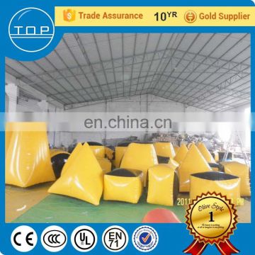 TOP archery tag obstacle inflatable paintball arena with great price