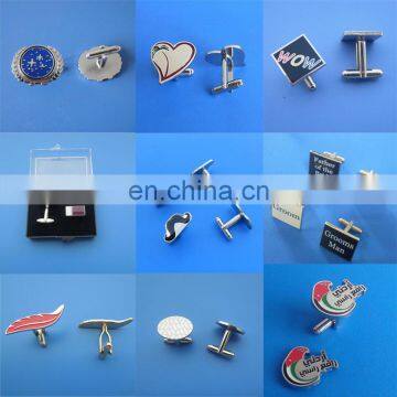 custom various personalized logo metal tie clip bar for promotion