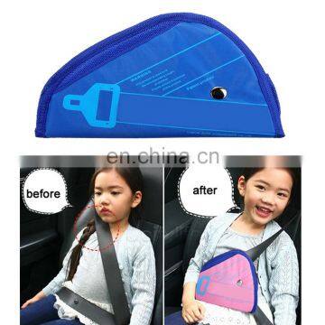 Kids Safety Belt Protector Adjuster / Seat Belt Cover / Shoulder Harness Strap Triangle Car Safety Belt Adjust