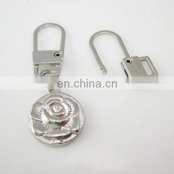 Rose Charm Pendant Replacement Zipper Puller