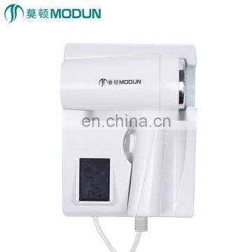 Modun Brand new design wall mount hairdryer hotel electric hair dryer