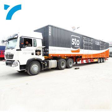Box Transport Semi Trailer Box Cargo Van Trailer photo-5