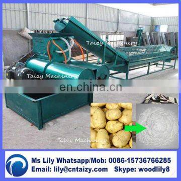 2t Fresh Cassava Starch Machine Cassava Flour Processing Machine Cassava Processing Plant