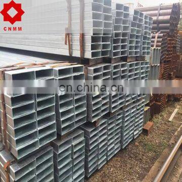 galvanized pipe and pvc coated remove all burrs gi square pipe 20*20mm square gi pipe