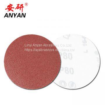 5 inch 150mm High Quality Hook And Loop self adhesive sandpaper disc