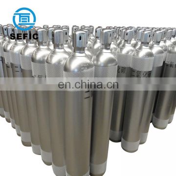 2017(27) Seamless Sreel 10L Nitrogen/Oxygen/Argon/CO2/Acetylene Gas Cylinder