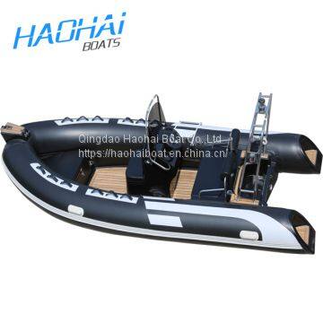 15.7 ft Rigid Hull Inflatable Boat Fiberglass Rib 480 for Sale Inflatable Rib Tender photo-4