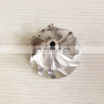 GT2871 452546-0005 53.11/70.98mm 6+6 blades turbo milling/aluminum 2618/billet compressor wheel for 452546-0005/Trim56