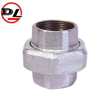 malleable iron pipe fittings galvanized union