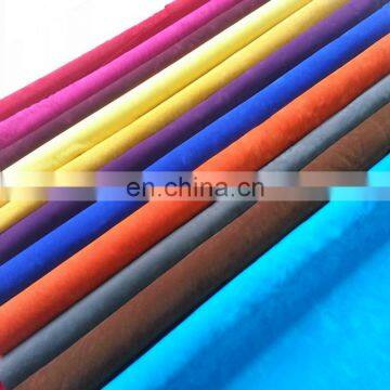 100% Polyester Warp Weft Wholesale Faux Micro Suede Sofa Car Seat Fabric