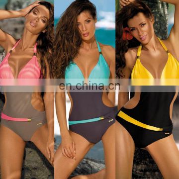 Female Bathing Suit New Design Sexy Women's One Piece Swimsuit Padded Bikini Summer Vacation Swimwear Monokini 2019