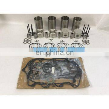 2L Overhaul Kit With Bearings Piston Rings Full Gasket Set Cylinder Liner Valves Kit For Toyota Diesel Engine