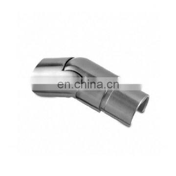 Sonlam TU-05 Stainless Steel Rail Fitting 90 Degree Vertical Elbow Slot Tube Connector