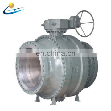 Cast Steel Gear Operated Trunnion Ball Valve