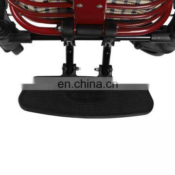Removeable Foldable Steel Old Man Shopping Trolley Cart Walker Rollator With Basket