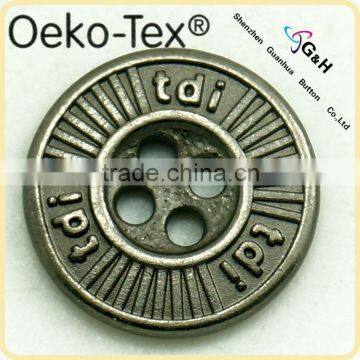 10mm 15mm alloy button