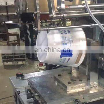 HT-B-300 heat transfer printing machine for plastic bucket round garbage can