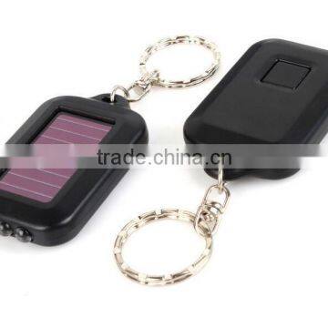 Solar Rechargeable Mini Led Flashlight Keychain photo-4