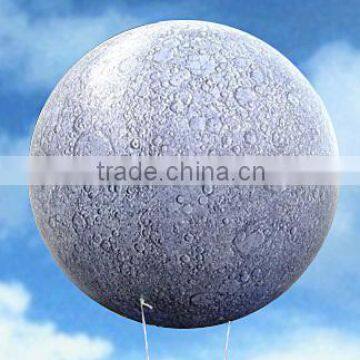 large inflatable hanging ball flying moon balloon for sale