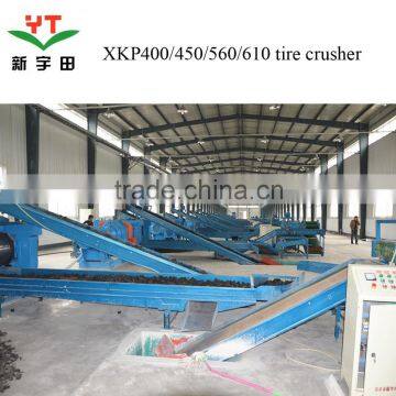 Rubber tyre recycling machine/recycled rubber