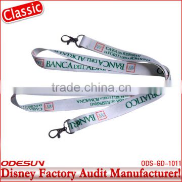 Disney factory audit sublimation lanyard 143220