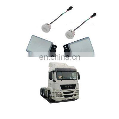 Blind spot detection system 24GHz kit bsd microwave millimeter auto car bus truck vehicle parts accessories for Man TGA Trailer