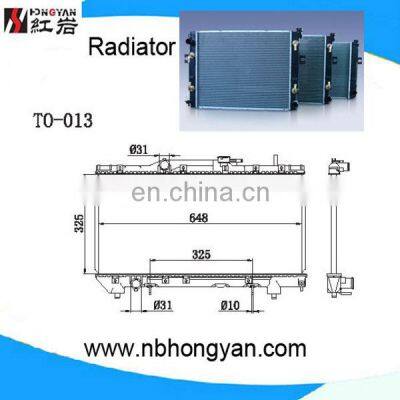 CAR PARTS FOR ALUMINUM AUTO RADIATOR CORONA AT190