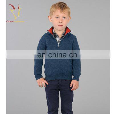 Winter Handmade Wool Children Sweater Design for Boys