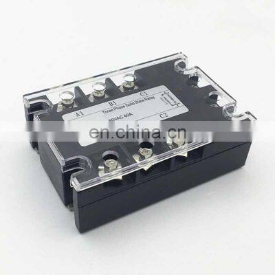 SSR-40AA 40DA DC control AC three phase Solid state relay SSR, Three Phase Solid State Relay