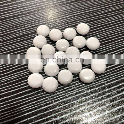 9Mm Diy Adjustable Face Masking Extension Plastic Toggle White Black Rubber Stopper Buckle photo-3