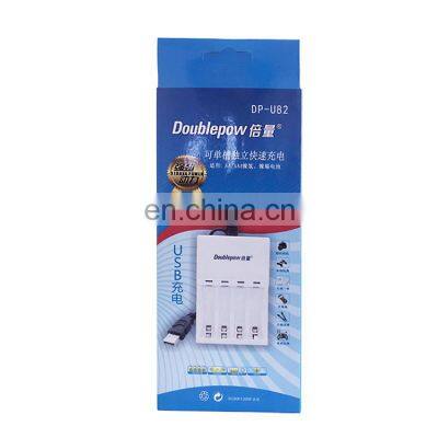Shenzhen Wholesaler Bulk 4 Slots Rechargeable AA AAA Rechargeable Battery Charger for ni mh ni cd Battery