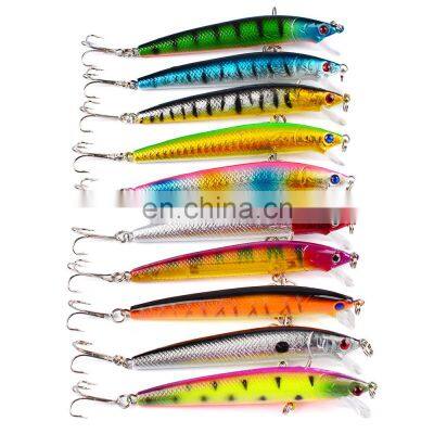 New Minnow10Color lure hard bait bait factory direct supply Minnow Sinking Hard Fishing Lures