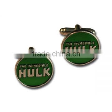 Hulk Cufflinks with various shapes or as customized