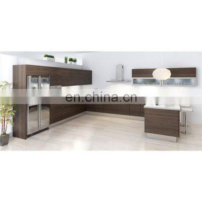 Nordic style MDF melamine kitchen cabinet furniture