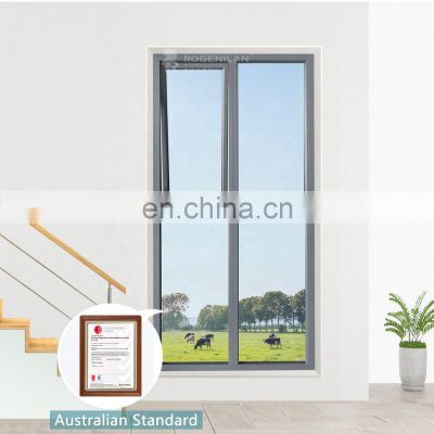 Latest aluminum alloy double glazed awning windows australia standard