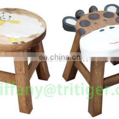 Mini Wooden Craft Stools Handmade Furniture Wooden Stool photo-5
