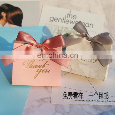 RTS cheap pink wedding paper gift bag for wedding packaging