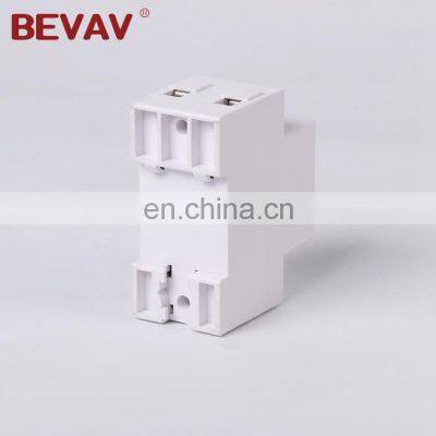 Din-Rail Dual Display Digital AC Ampere Voltage Combined Meter With Current Transformer D37-2042 photo-4