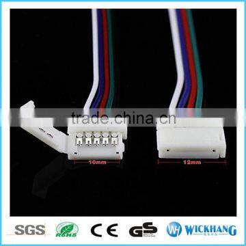 15cm Extend Cable 12mm 5pin RGBW One Clip Solderless Connector for SMD 5050 RGB LED Strip Light photo-3