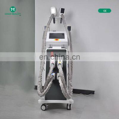 4 Handles Cryolipolysis Skin Tightening Fat Burning Machine photo-3