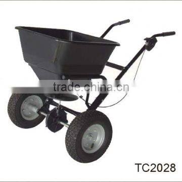 Tool cart fertilizer distributor