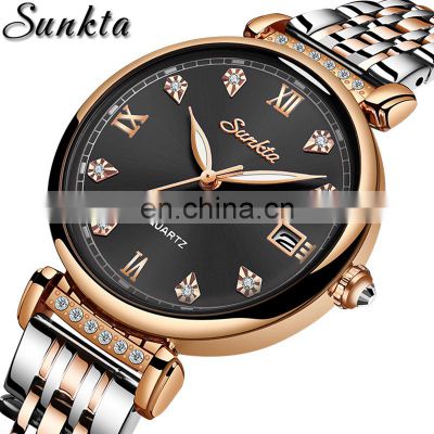 LIGE 6672 Fashion Women Watch Luminous Business Watches Ladies Luxury Waterproof Quartz WristWatch