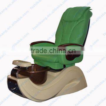 2016 Hot sale cheap nails supplies green pedicure chair