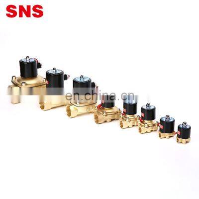 SNS 2W Series Normally Closed Electric 220V 24V 12V Brass Water Solenoid Valve With G/NPT Thread photo-5