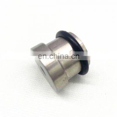 Cylindrical Floor Mount Door Stop Door Stopper With Ring Rubber Bumper Heavy Duty Doorstop photo-3