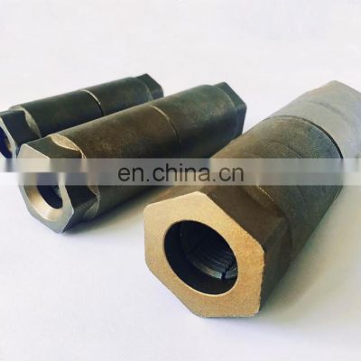 China building materials thread rebar connector rebar quick coupler one touch rebar coupler