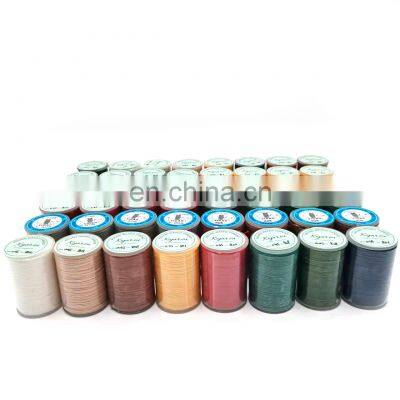 0.45mm Wax Polyester Thread Round Braid Wax Thread Shoes threads Waxed Sewing