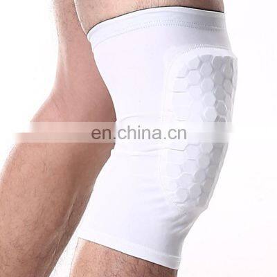 Custom Logo Printed Spandex Knee Support Breathable Elastic Volleyball Knee Pads