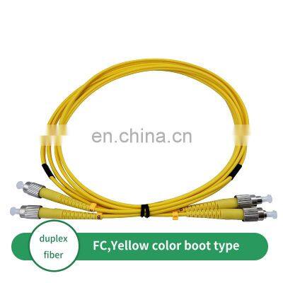 SM,G652 Cable,3.0mm Diameter FC/UPC-FC/UPC Optical Fiber Patch Cord photo-3